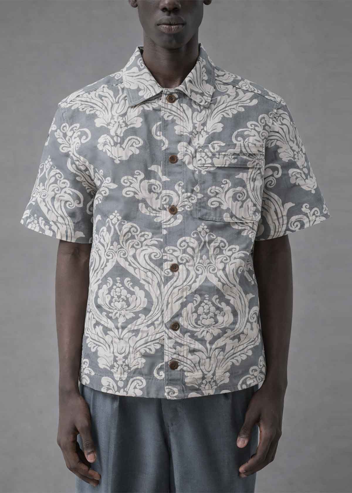 Image of Hand Loom Jacquard Shirt