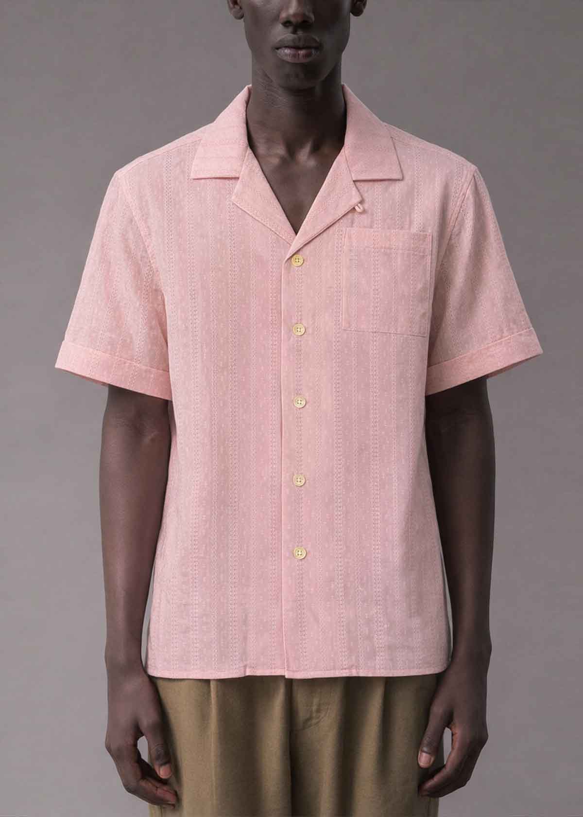 Image of Embroidered Way Dusty Rose