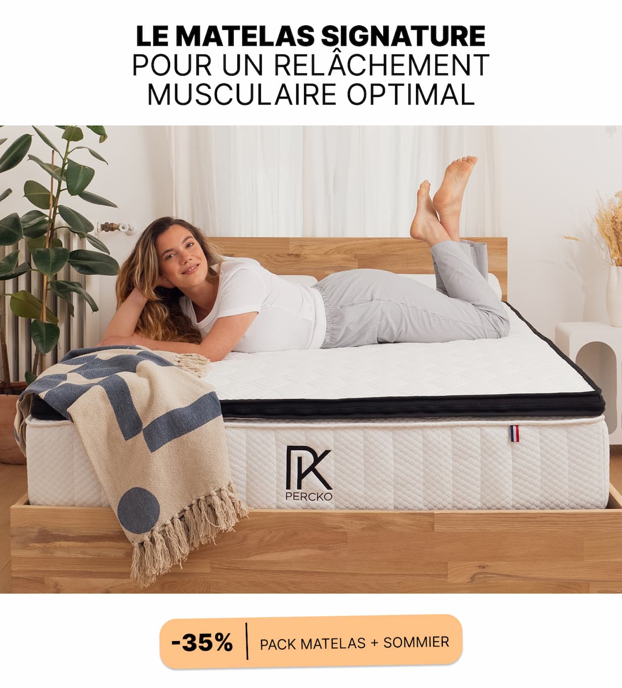 -35% - Pack matelas + sommier