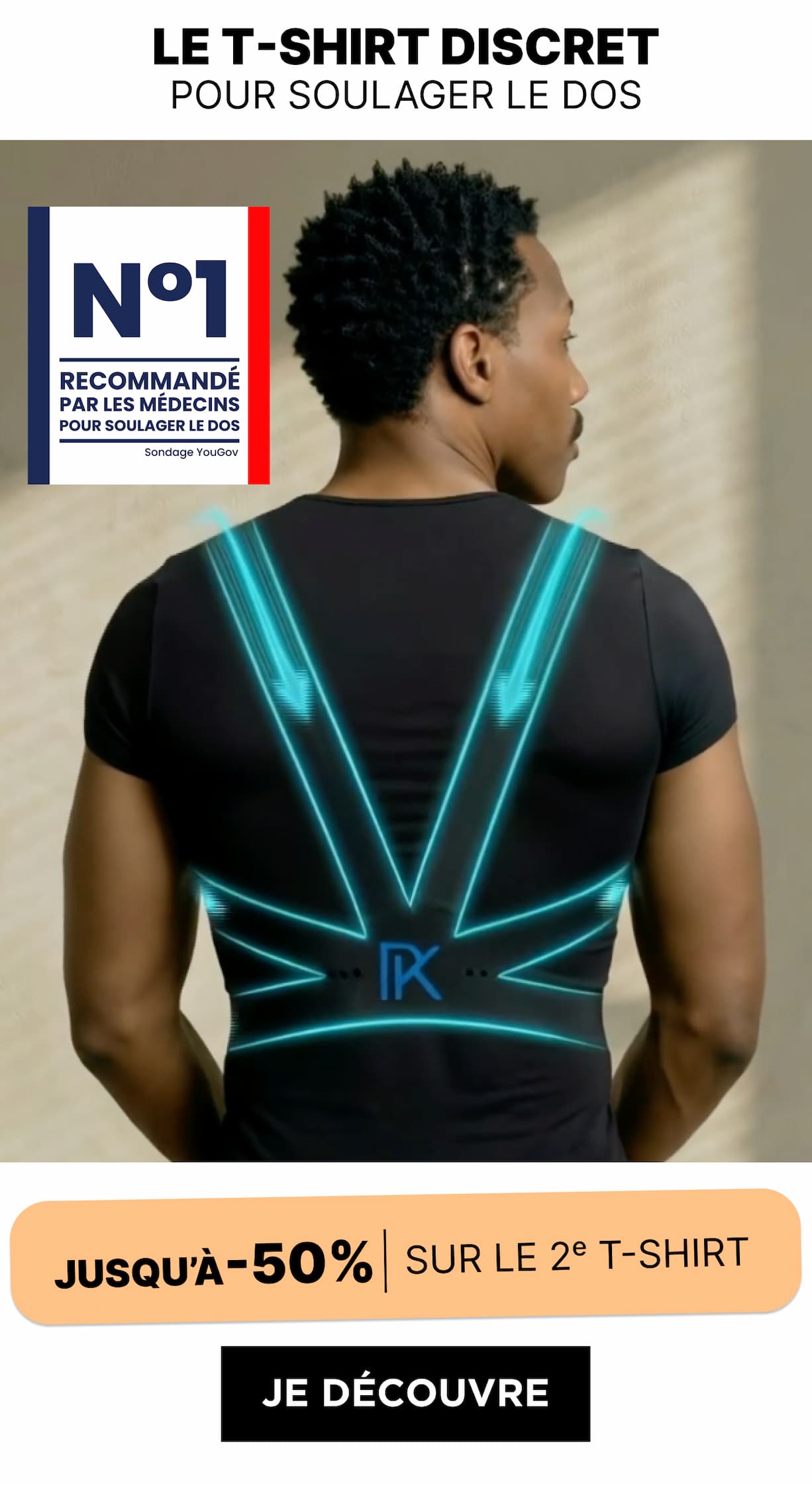 -50% sur le 2e T-shirt