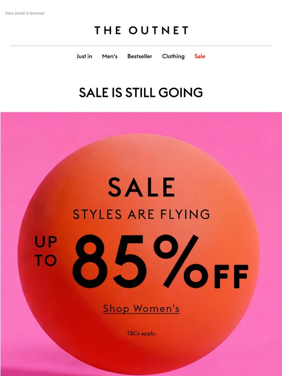 SALE styles are flying!