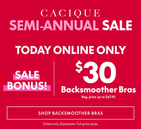 Backsmoother Bras $30