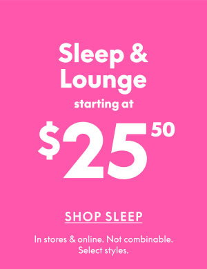 Sleep starting at $25.50