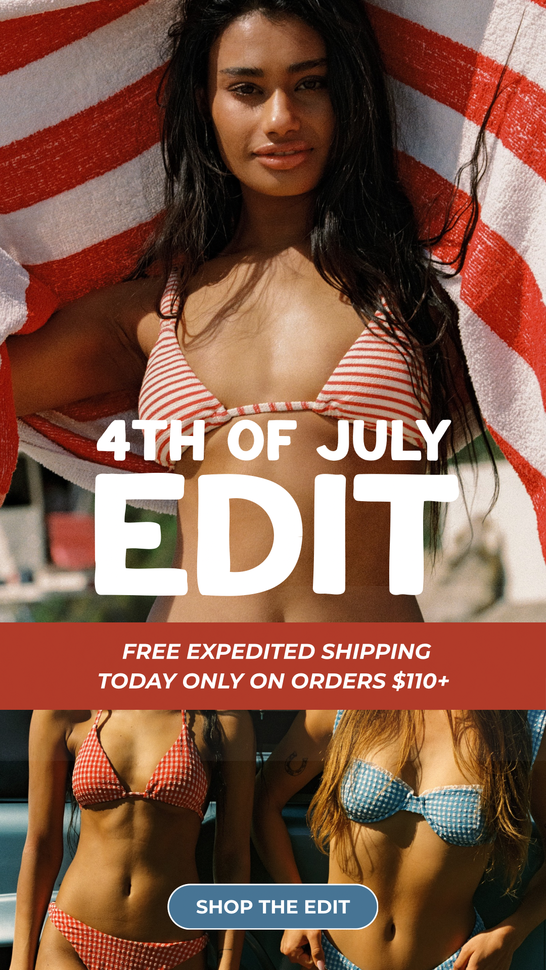 4th of July edit + Free Expedited Shipping