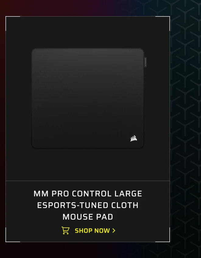 MM PRO Control Large Esports-Tuned Cloth Mouse PAD