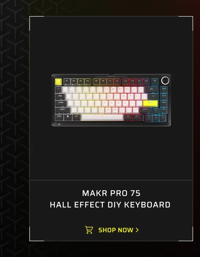MAKR PRO 75 Hall Effect DIY Keyboard 