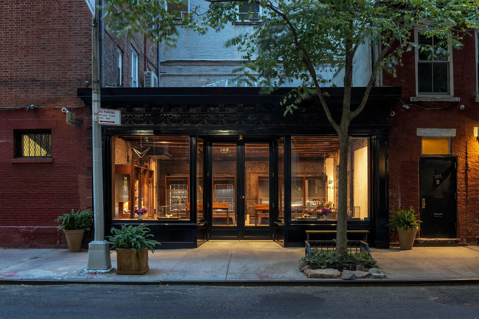 Jill Platner storefront at 165 Crosby St in New York City