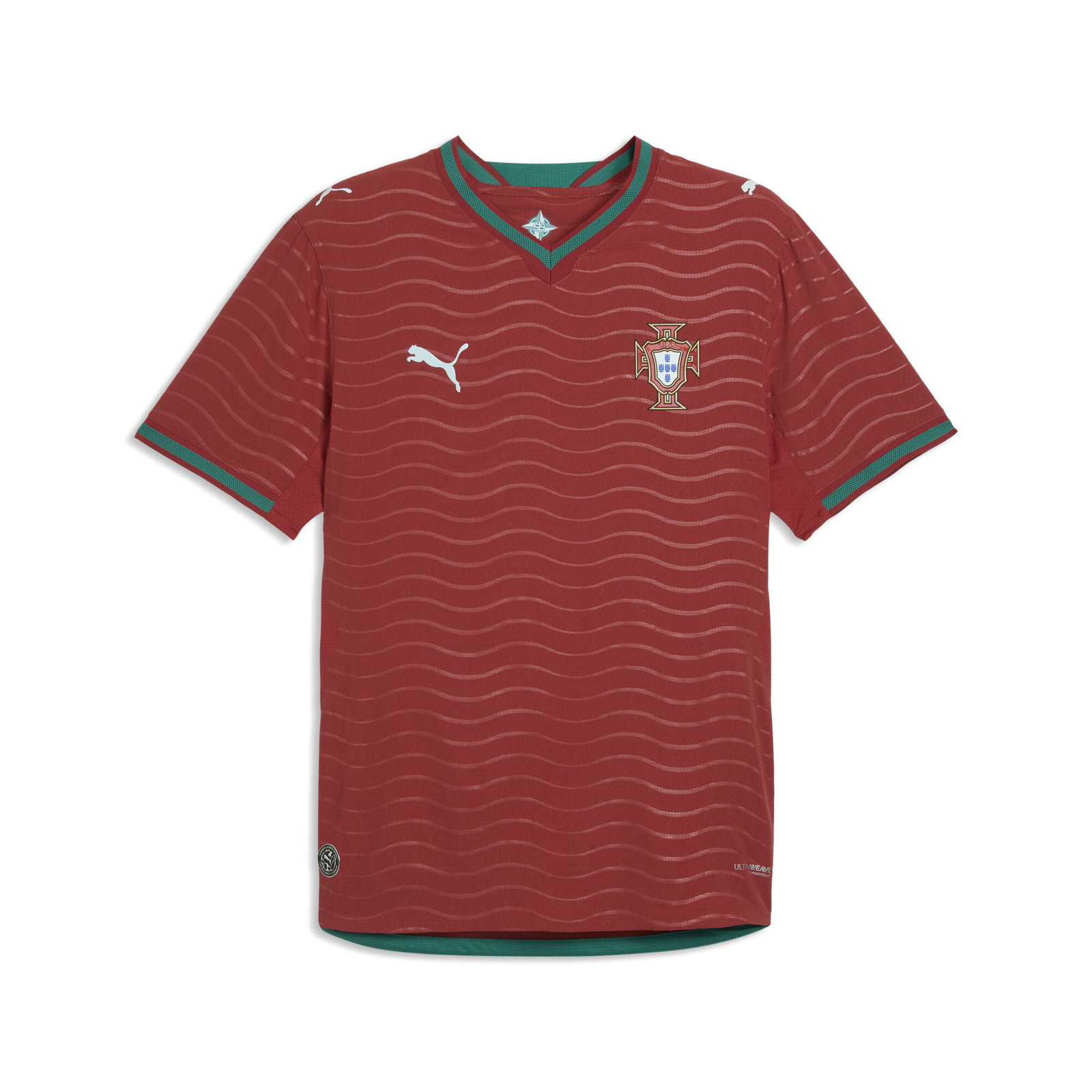 PUMA Portugal Authentic Home Soccer Jersey, Men's