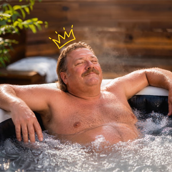 Voor de <mark>Relax-Koning</mark>