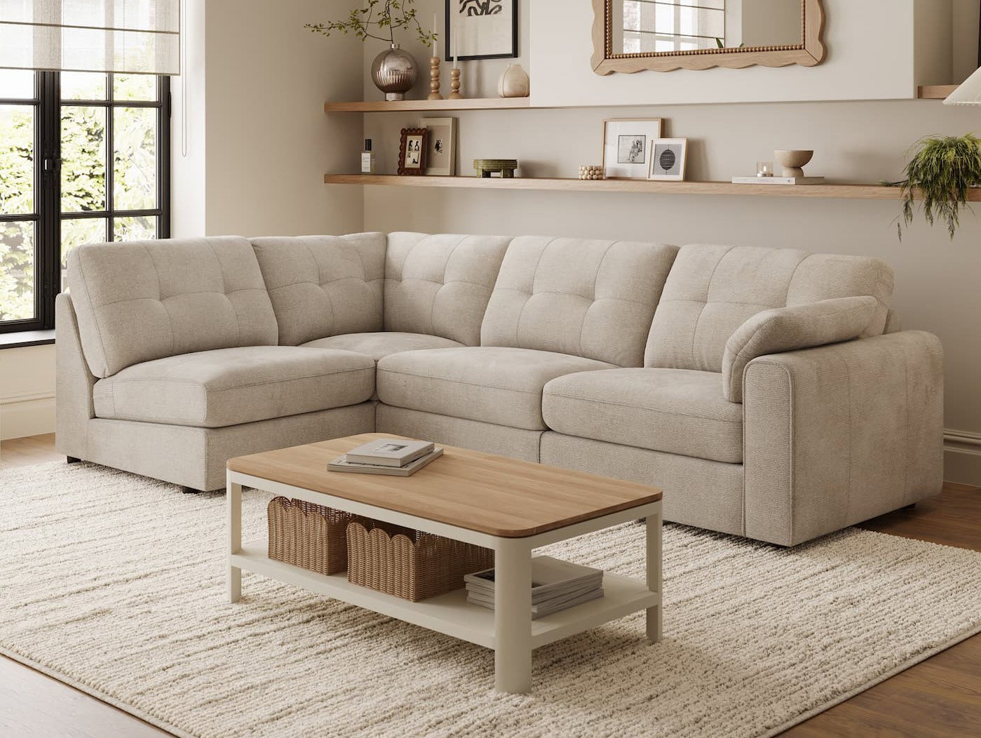 Marley Modular 4 Seat Right Hand Corner Sofa