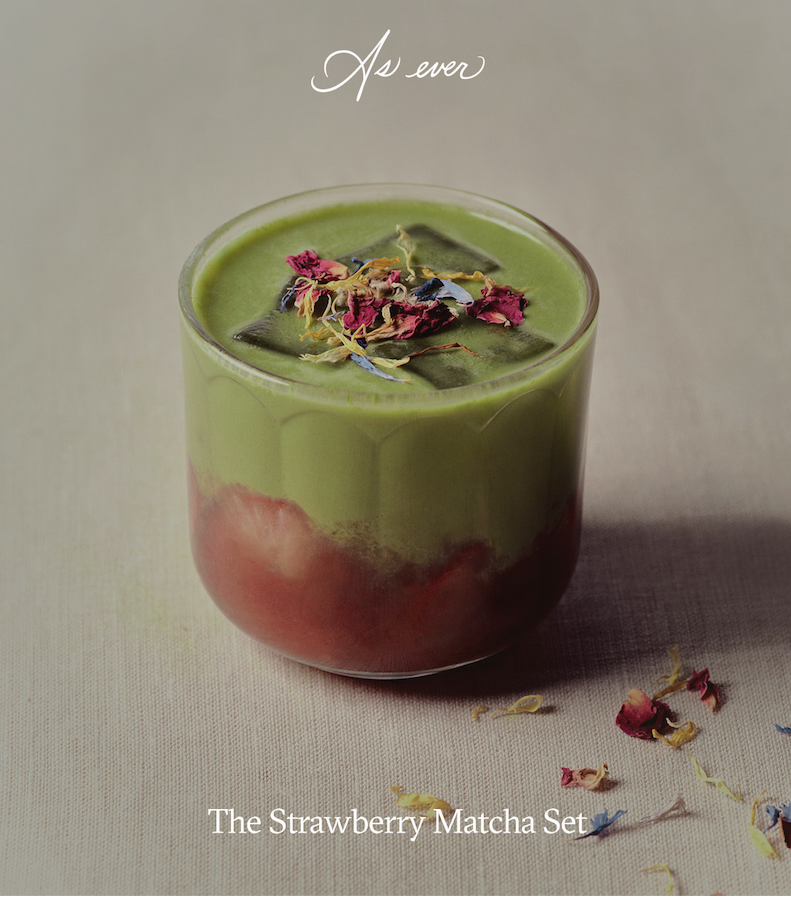 THE STRAWBERRY MATCHA SET - SHOP NOW