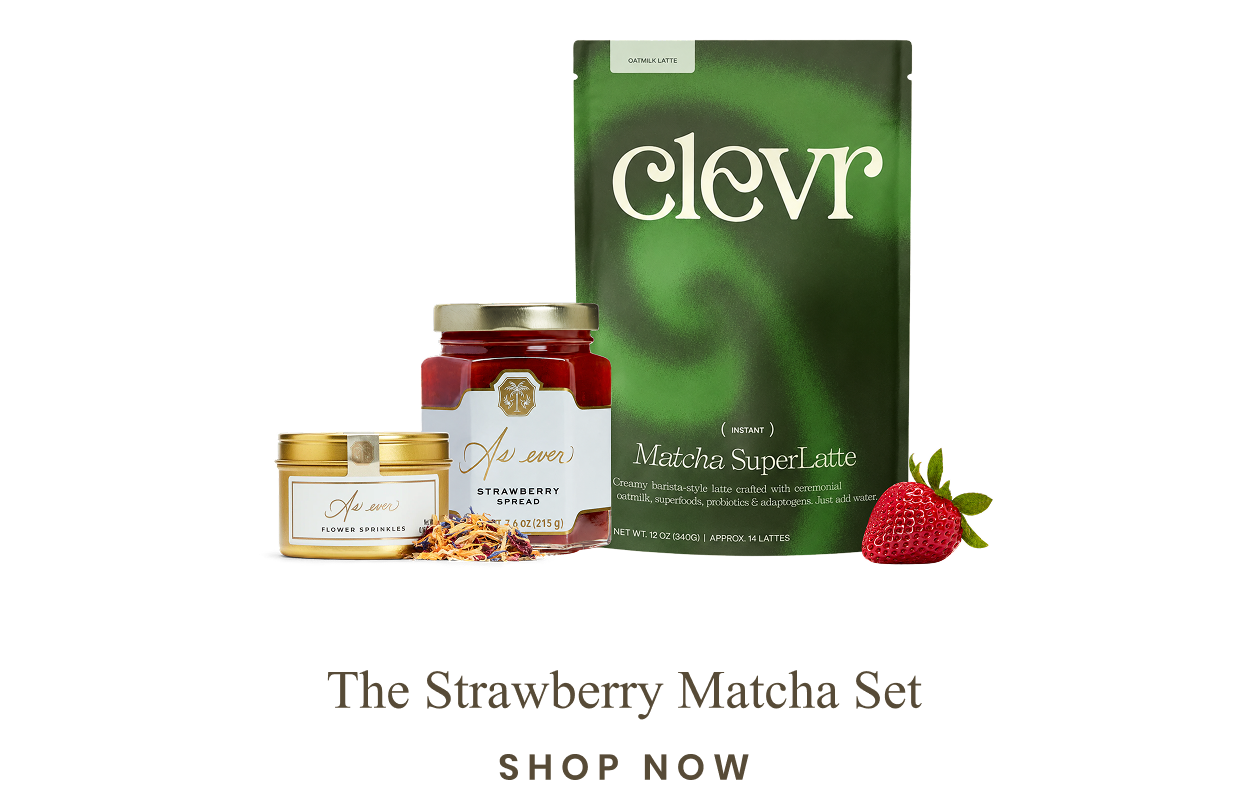 The Strawberry Matcha Set - SHOP NOW