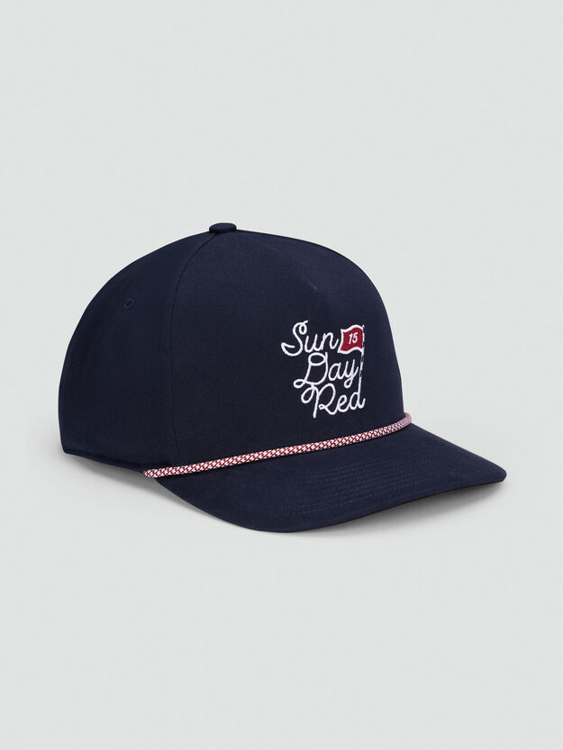 Bayside Rope Hat - Navy