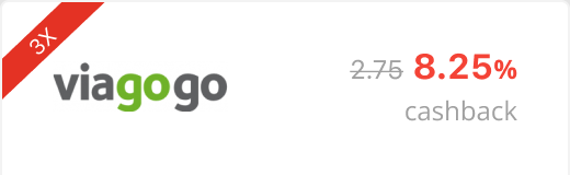 Viagogo x3 8.25% cashback