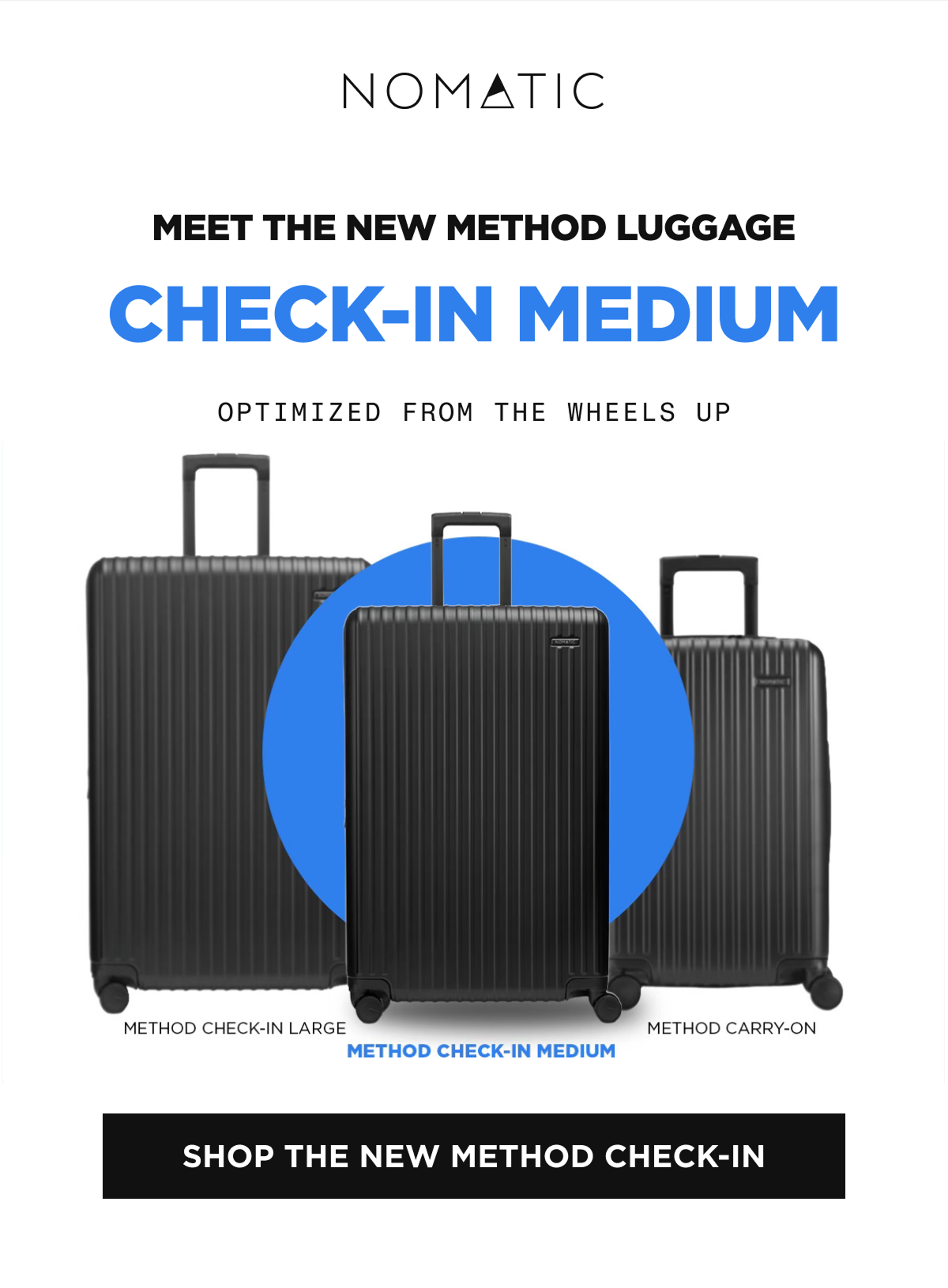 Meet the NEW Method Luggage   Check-In Medium   Optimized From The Wheels Up  [SHOP THE NEW METHOD CHECK-IN]
