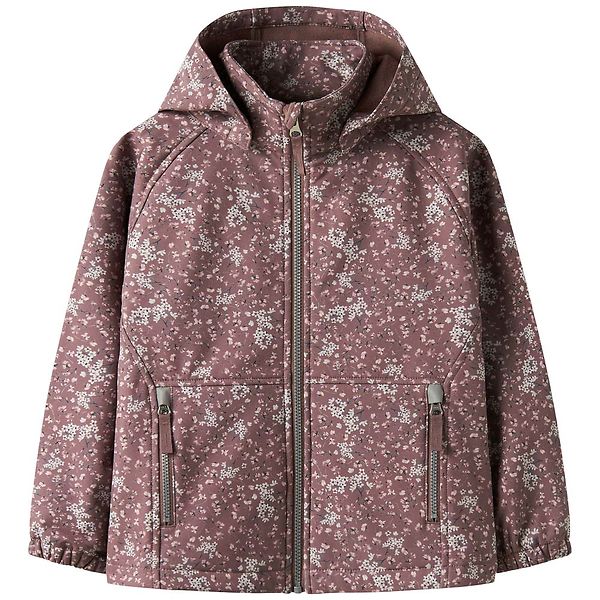 Name It Softshelljakke m. Fleece - NkfAlfa08 - Grape Shake/Dream
