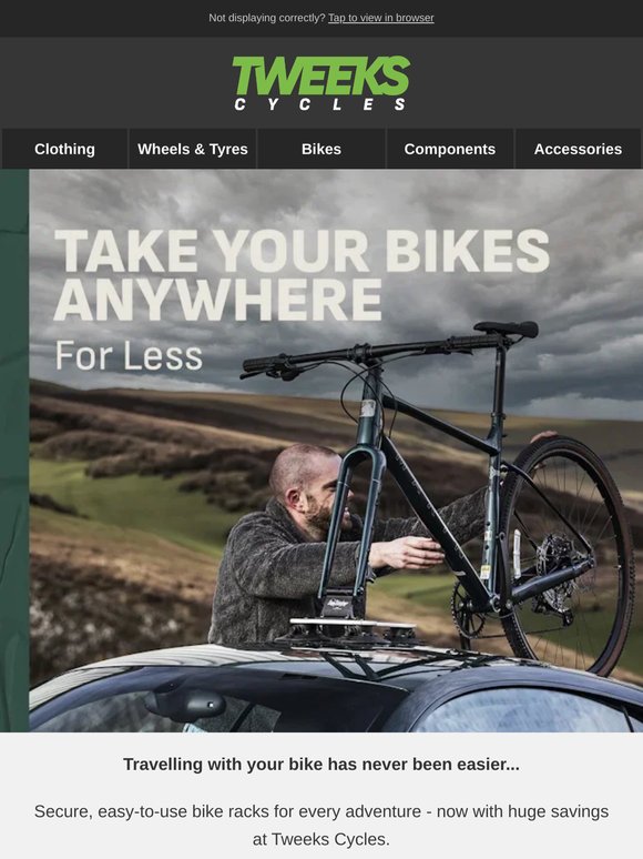 Take Your Bike Anywhere 🚵‍♀️