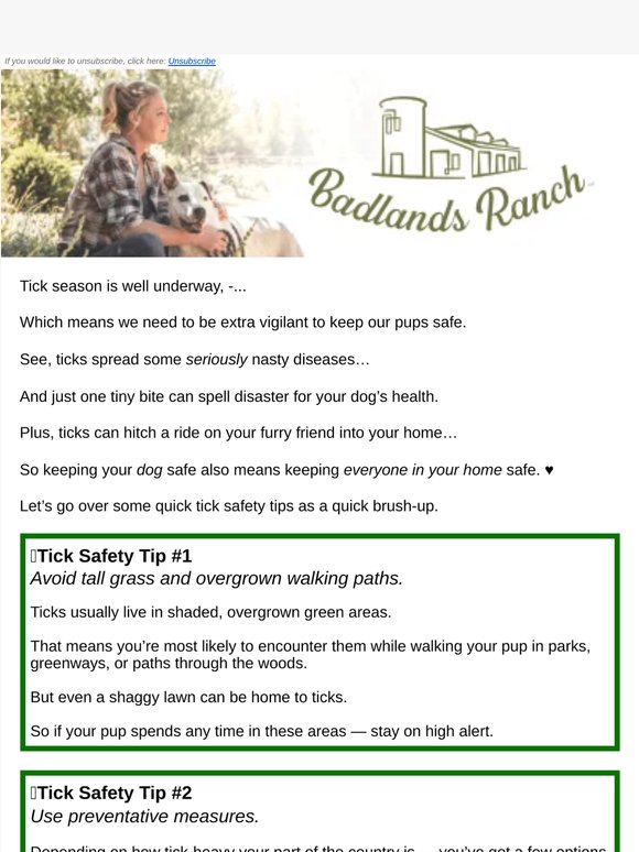 ⚠️ Tick Season Safety Tips 🪲