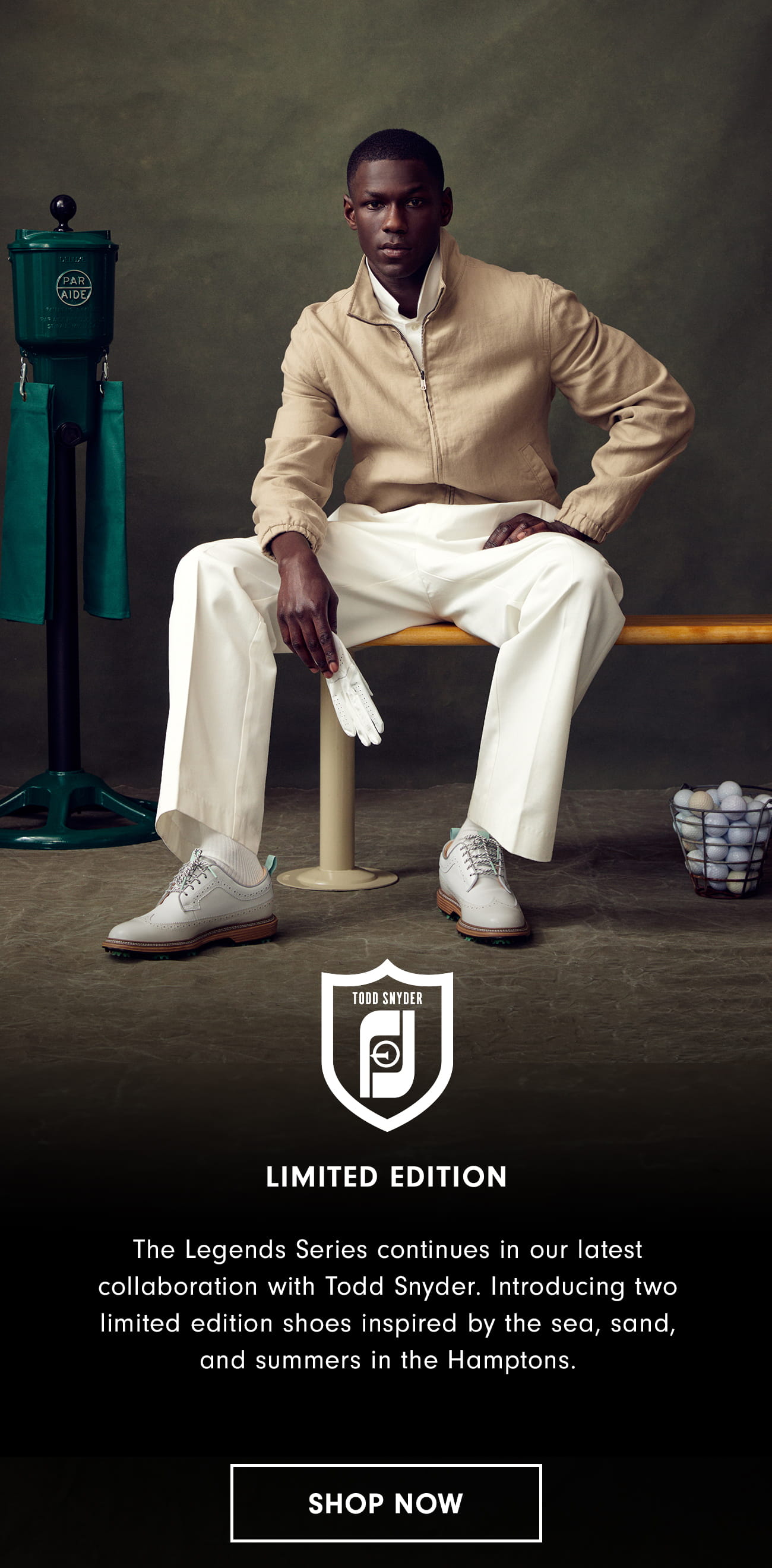 Todd Snyder X FootJoy is Here Shop Now