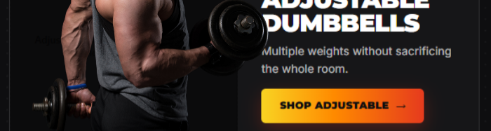 Adjustable Dumbbells