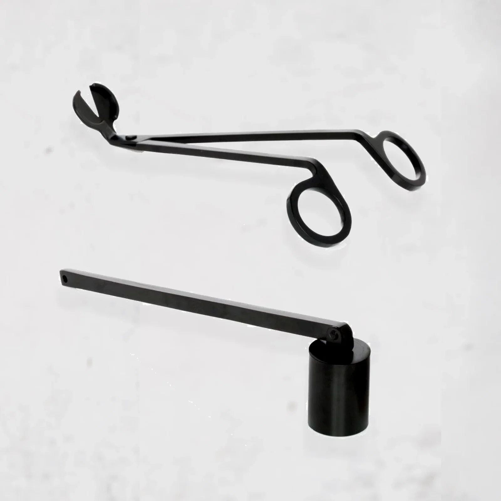 Image of Black Matte Candle Wick Trimmer & Snuffer Set