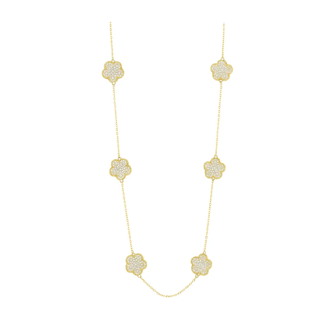 Image of Adeline Pave Necklace