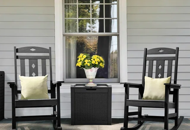 Must-Have Black Outdoor Rockers