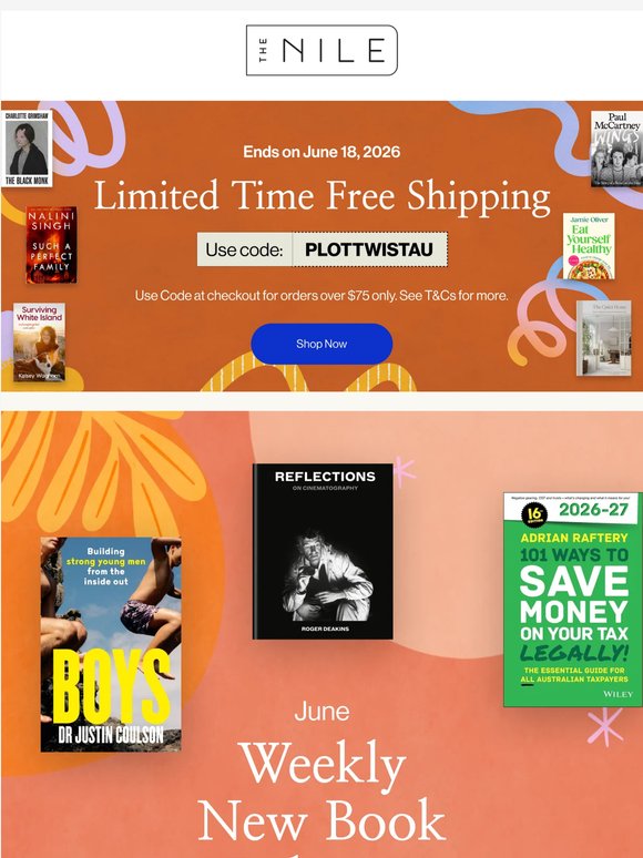 Fresh New Books Out This Week + Get Free Shipping! 📚