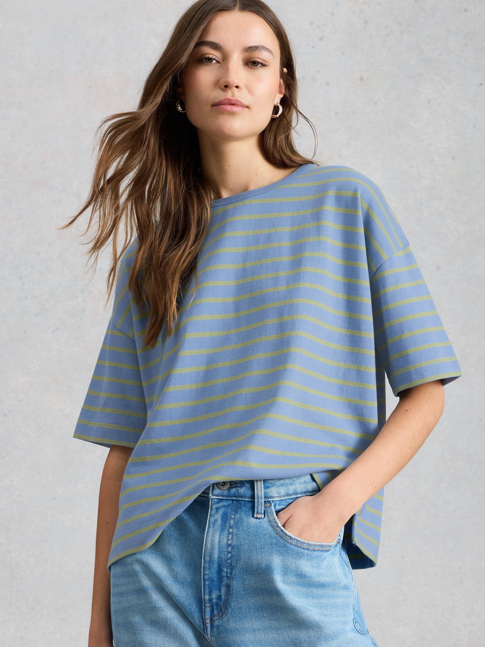 Shop Kat Stripe Tee