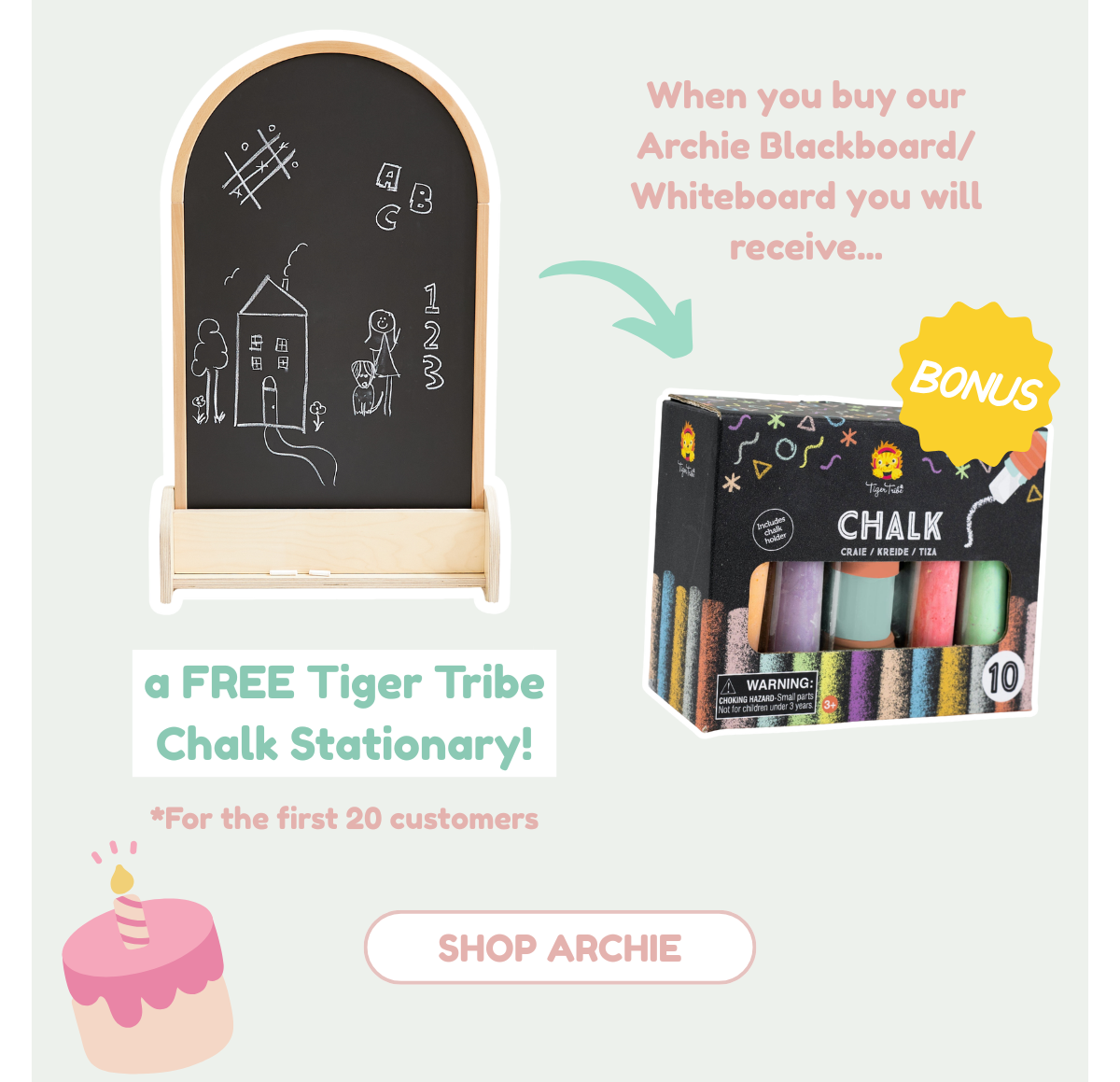 Shop Archie Blackboard