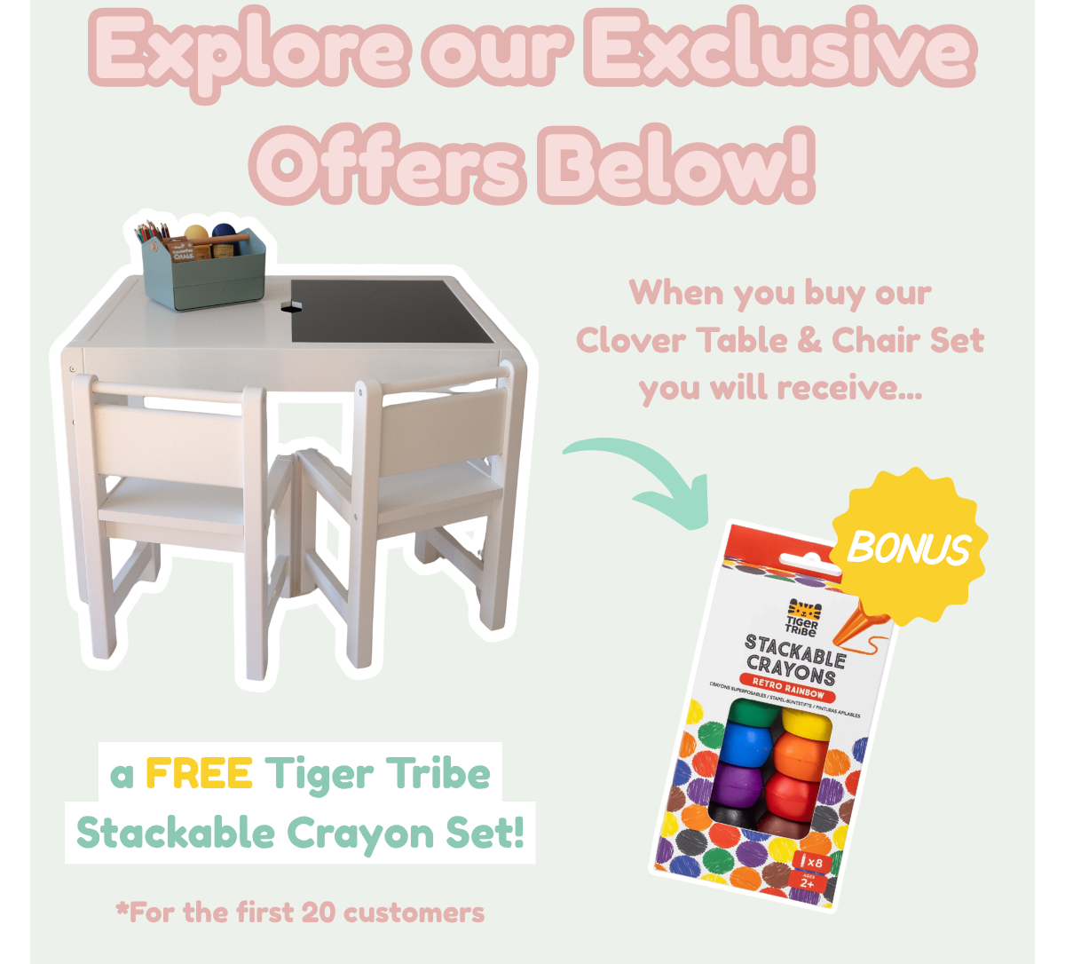 Shop Clover Table & Chair Set