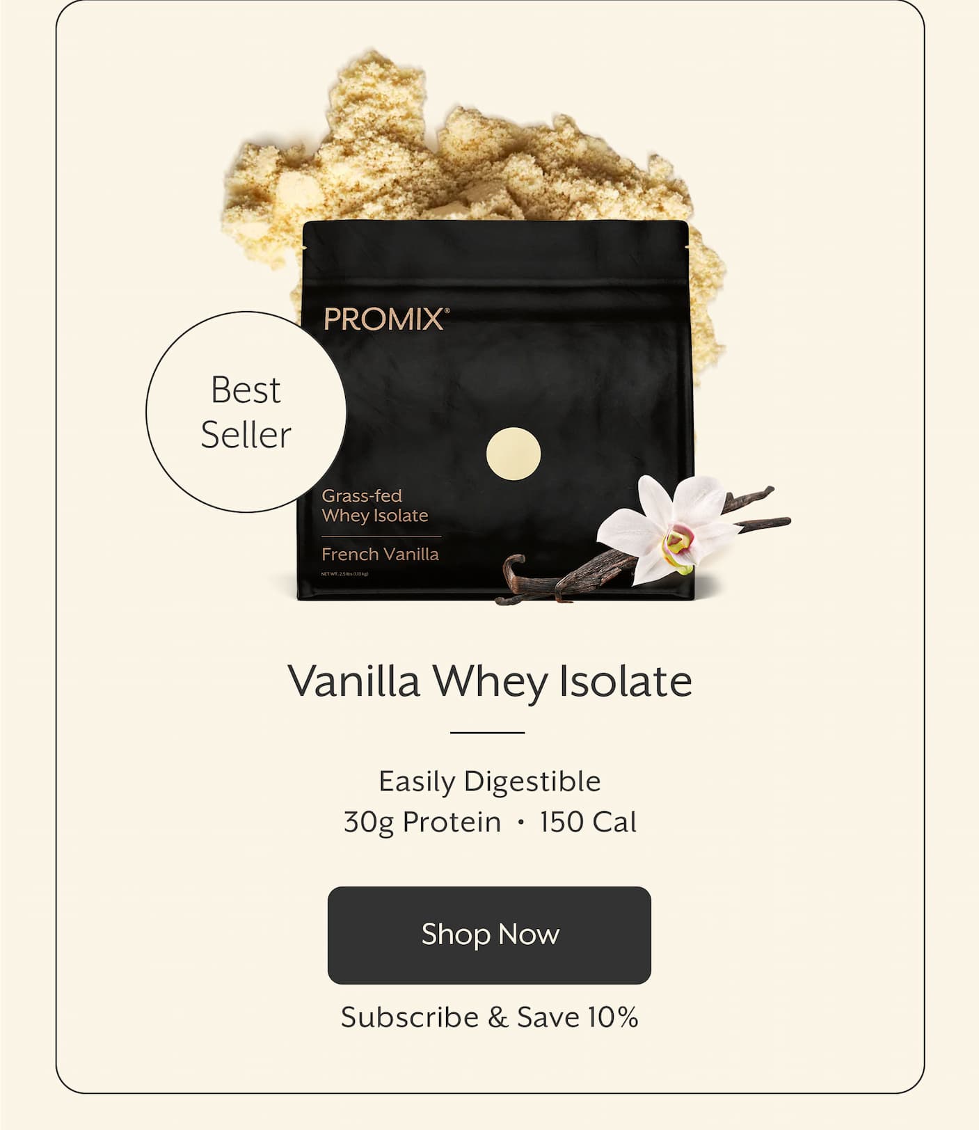 Shop Vanilla Whey Isolate