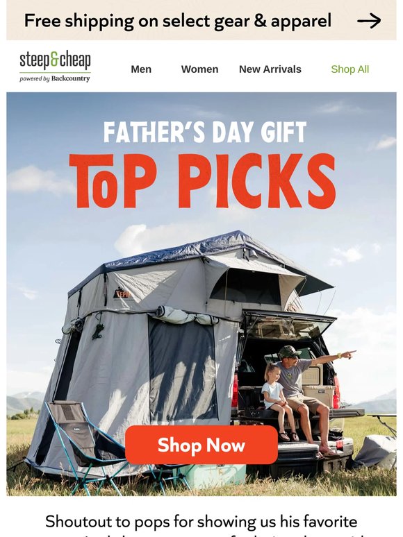 Father's Day gifts Dad's earned