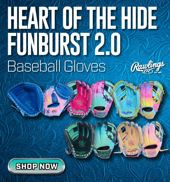 Rawlings Heart of the Hide Funburst 2.0 Baseball Fielder's Gloves