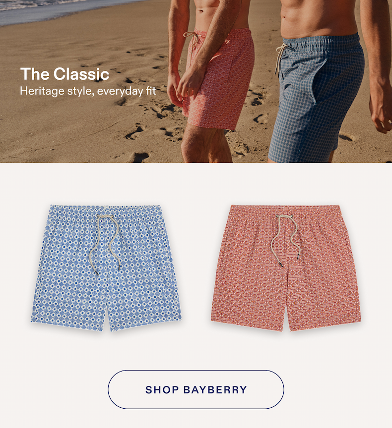 The classic Heritage style, everyday fit SHOP BAYBERRY