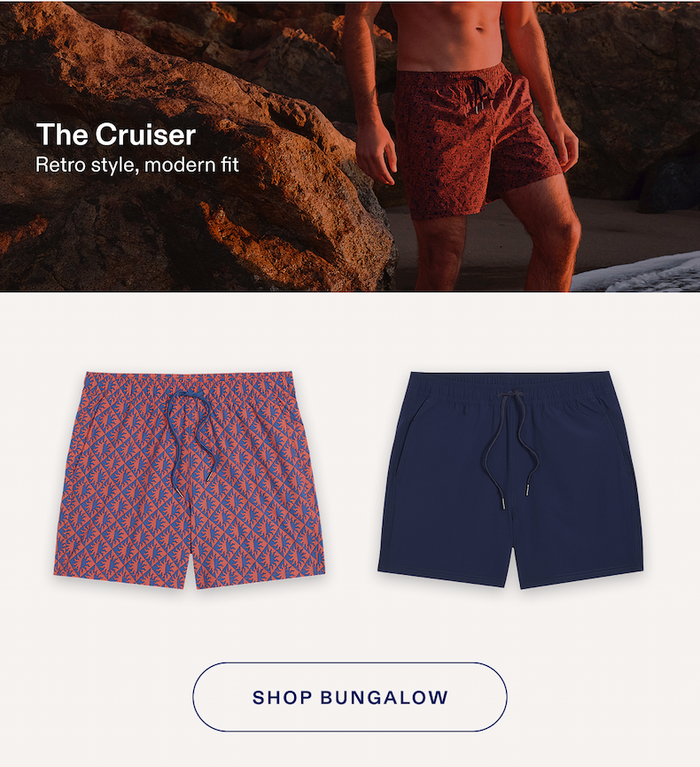 The cruiser Retro style, modern fit SHOP BUNGALOW