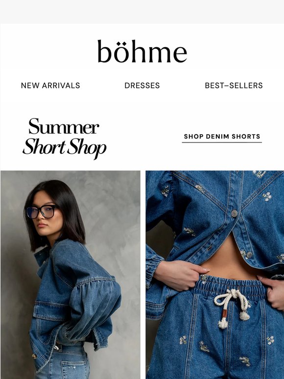 Summer Staple: DENIM SHORTS