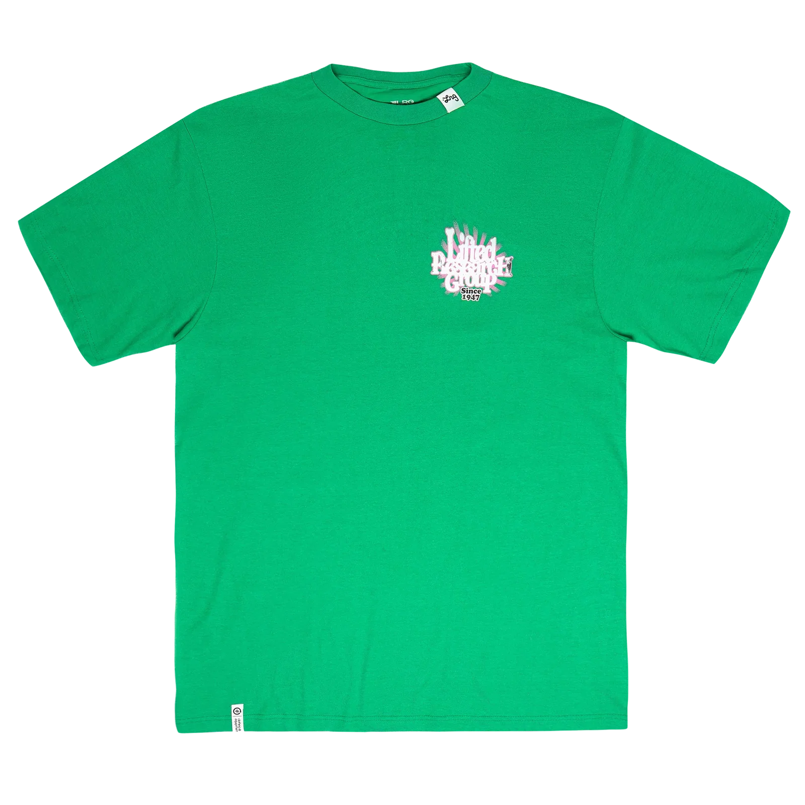 Image of PINK ROOTS TEE - Kelly Green
