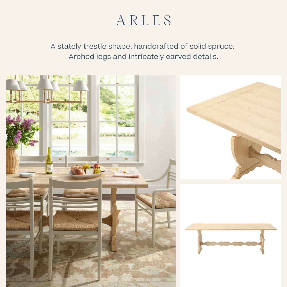 Arles Dining Table