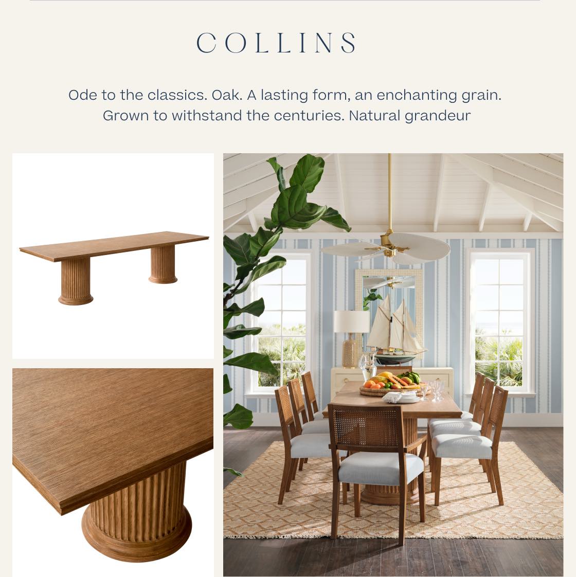 Collins Rectangular Dining Table