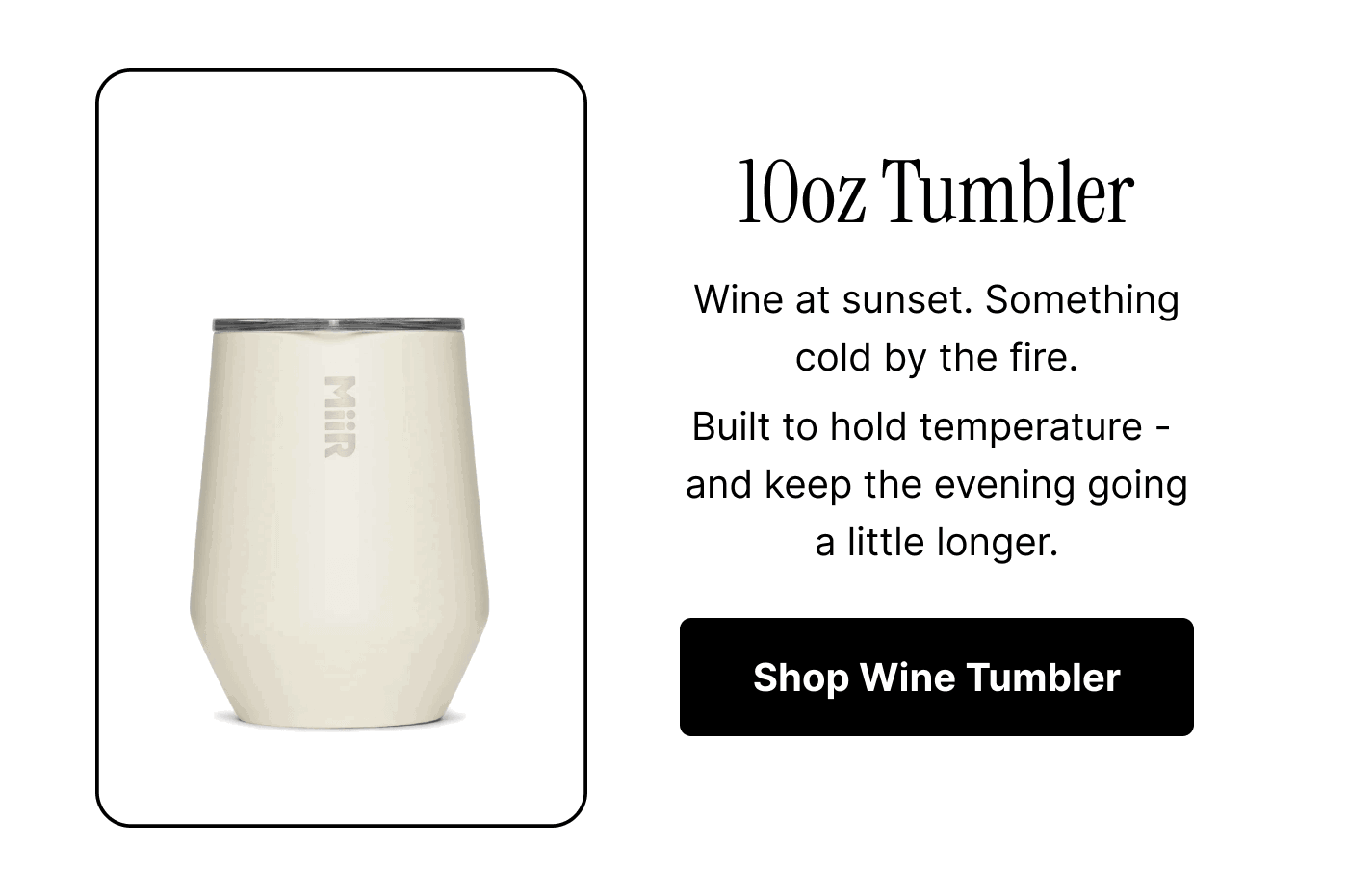 Shop Wine Tumbler