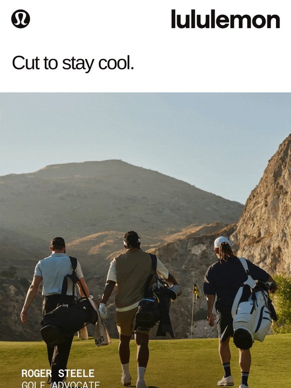New, relaxed golf gear in full swing