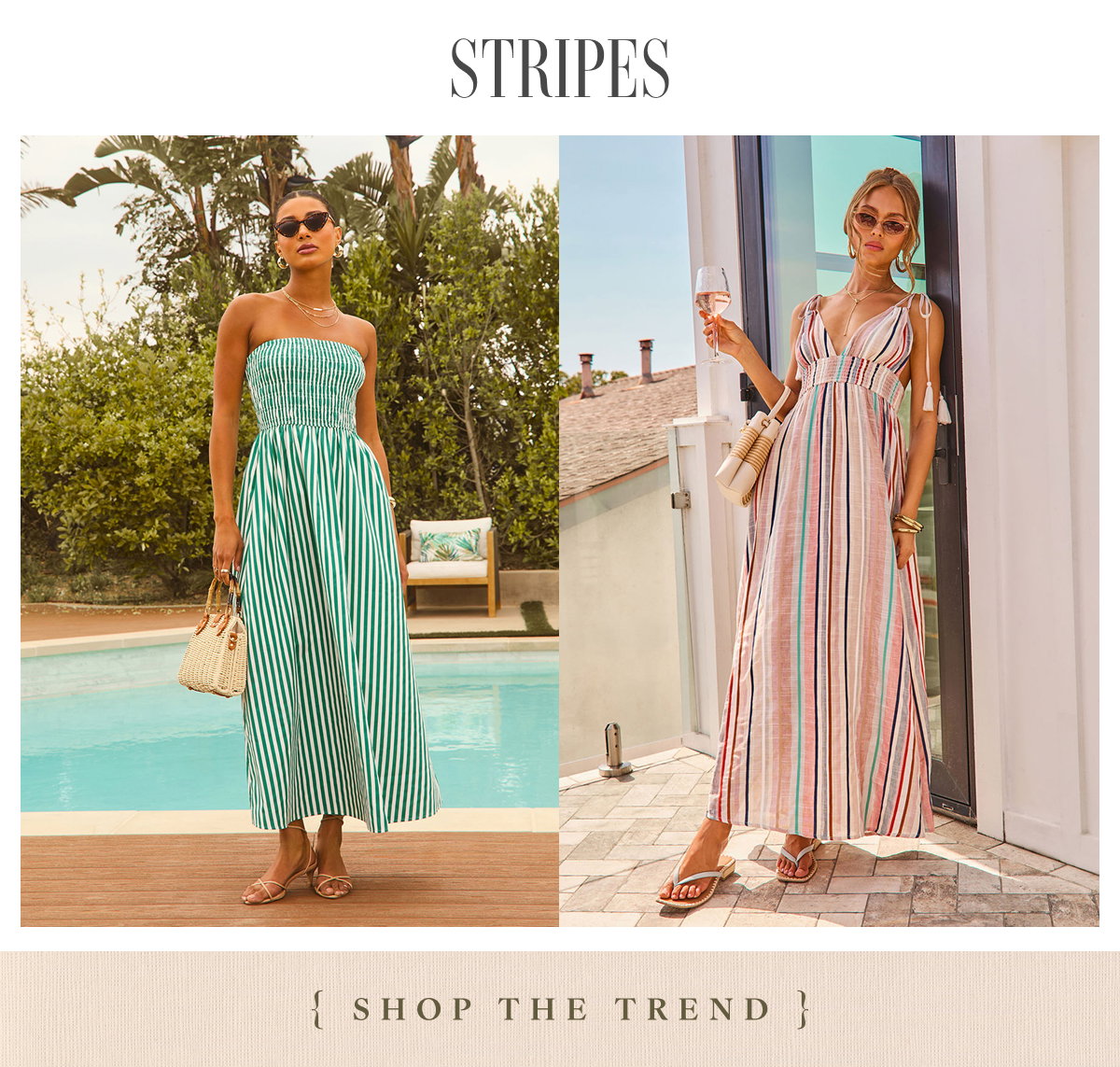 Stripes. Shop The Trend 