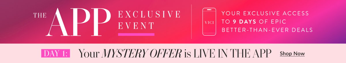 App Exclusive Event: Reveal Your Mystery Offer