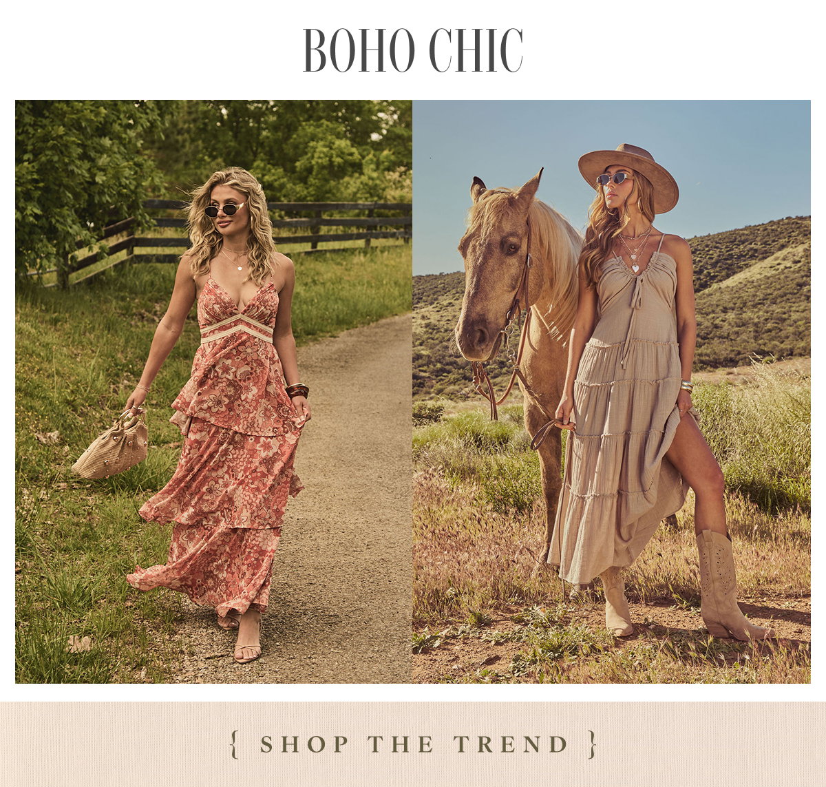 Boho Chic. Shop The Trend 