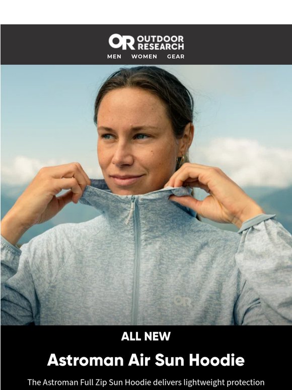 Meet the New Astroman Full Zip Sun Hoodie