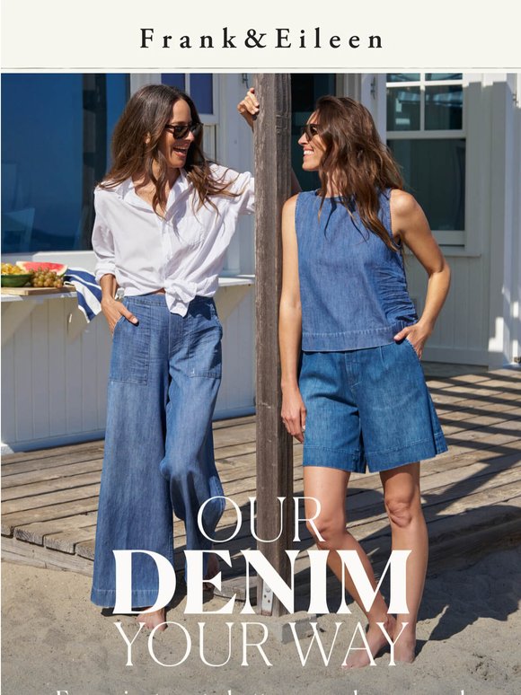 Summer denim, your way
