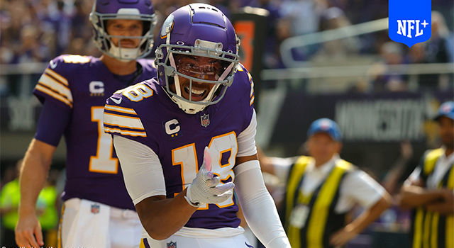 Watch 'A Football Life Origins: Justin Jefferson' via NFL+
