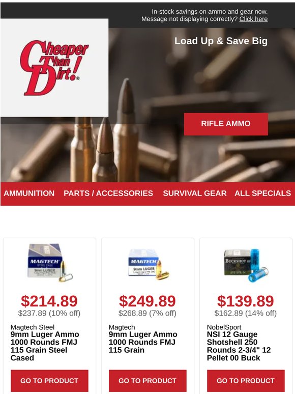 Load Up & Save Big Today