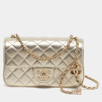 Coco Crush Mini Gold Quilted C
